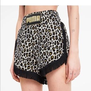 Puma Velvet Cheetah Boxing Shorts NWT